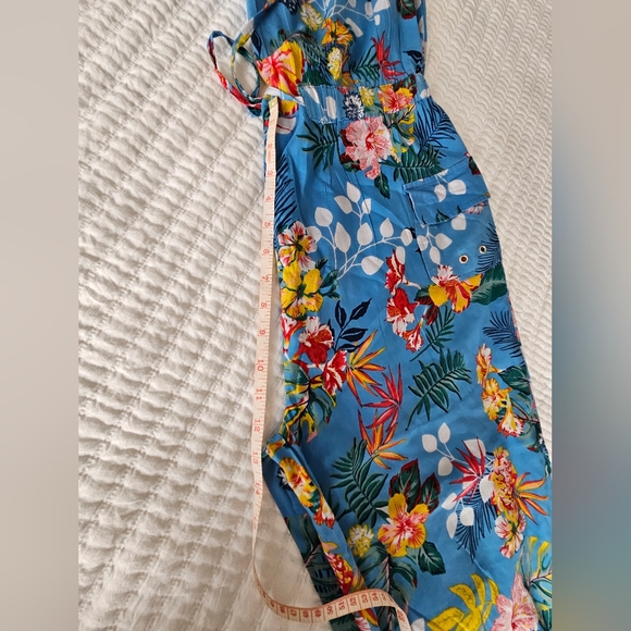 Jumpsuit shoulders off, waist with elastic size Large - Picture 5 of 12